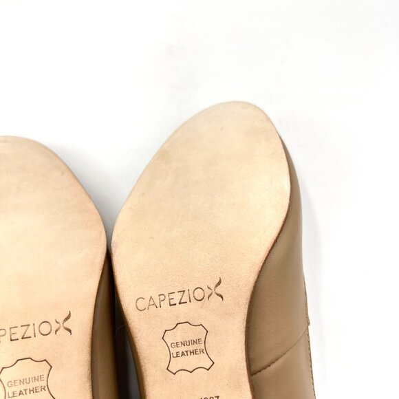 Capezio Womens Size 7.5 # 653 Manhattan Character Caramel Tan Dance Shoes Heels - Picture 11 of 15
